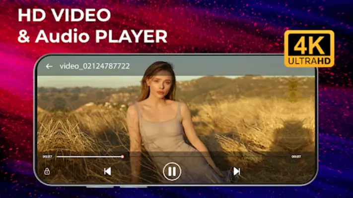 Media player 4K Video player android App screenshot 3